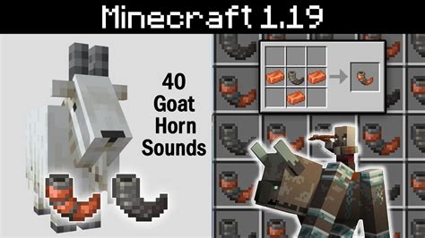 goat horn minecraft|minecraft goat horn not dropping.